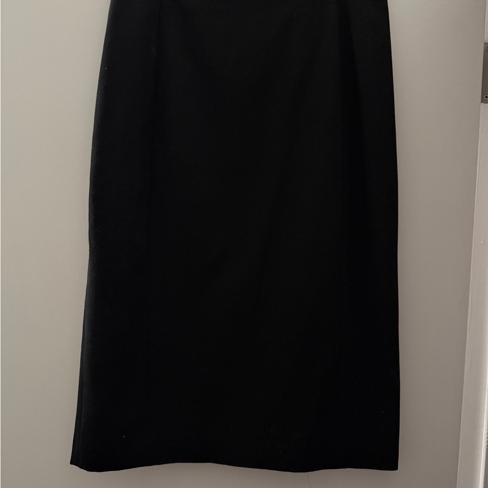 Express Black High Waist Midi Pencil Skirt Size 8 Career Office